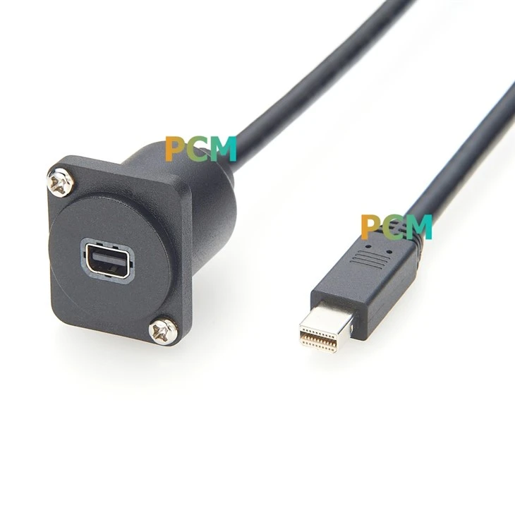 Mini DisplayPort Panel Mount Cable factory