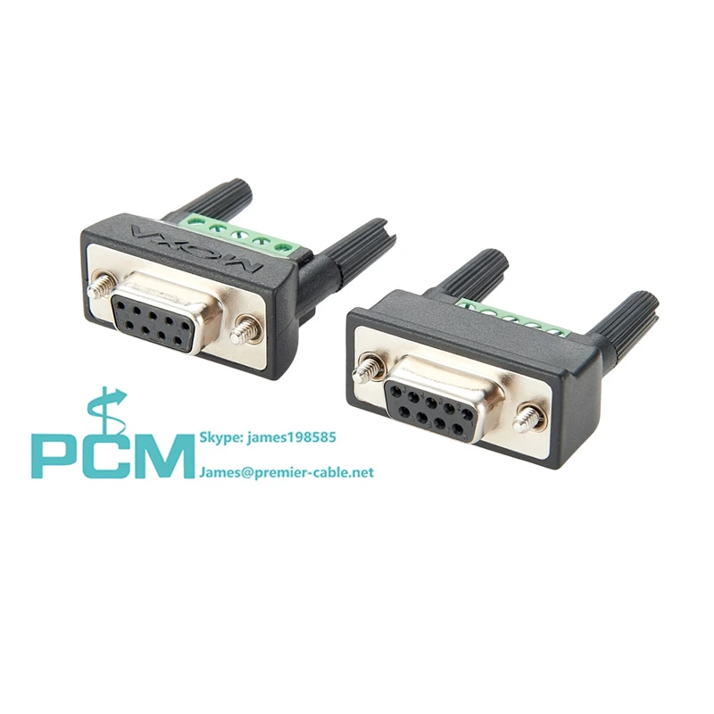 Moxa Mini DB9F-to-TB Compatible Connector