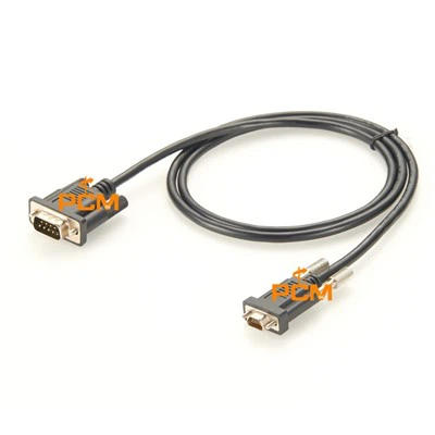 J30J Series MIL-DTL-83513 Micro-DB9 ke Kabel Serial DB9
