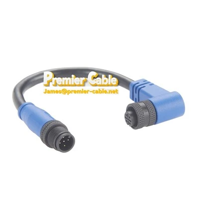 M12 A-coded Cable Assembly DeviceNet Bas CAN